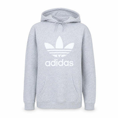 Womens UK Size 8 adidas Grey Pullover Hoodie