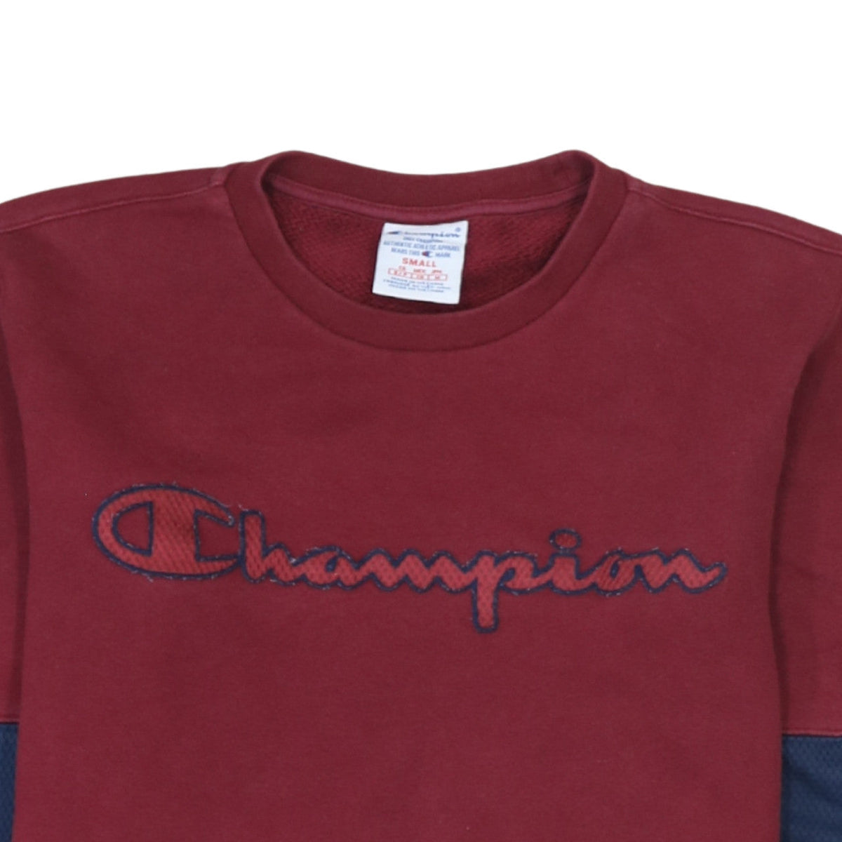 Mens UK Size S Champion Red Pullover Sweatshirt