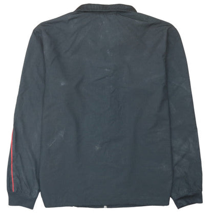 Mens UK Size XL Nike Black Windbreaker Coat