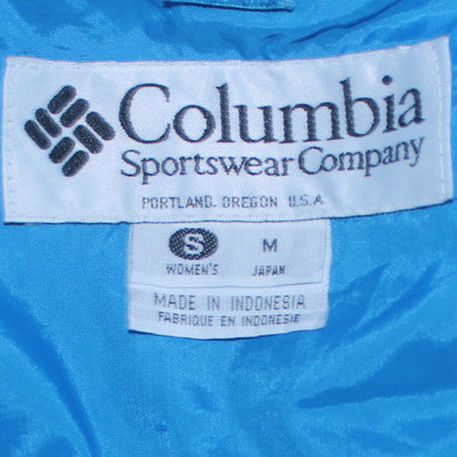 Womens UK Size M Columbia Blue Parka Coat