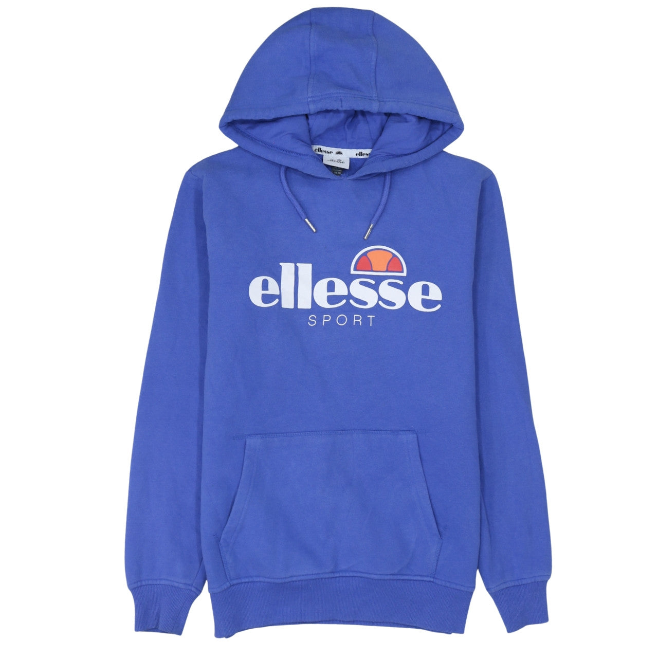 Womens UK Size 10 ellesse Blue Pullover Hoodie