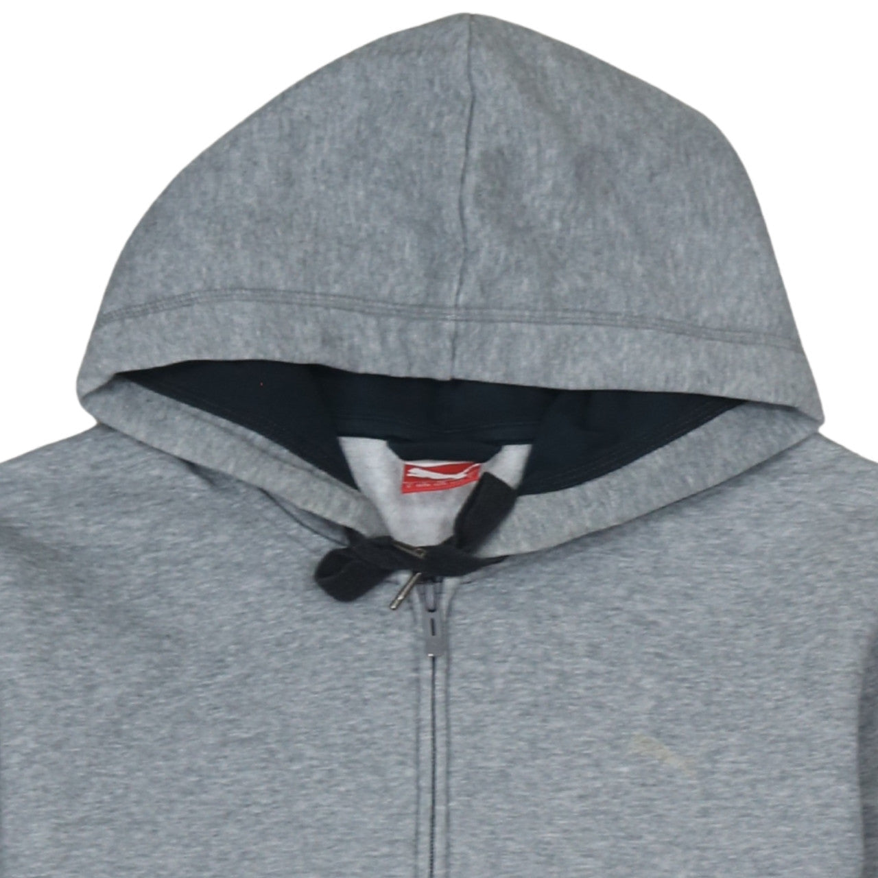 Mens UK Size L PUMA Grey Full Zip Hoodie