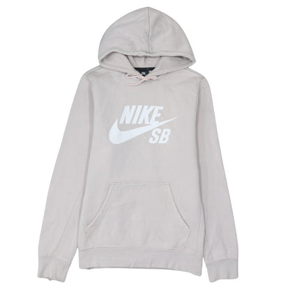 Womens UK Size S Nike Beige Pullover Hoodie