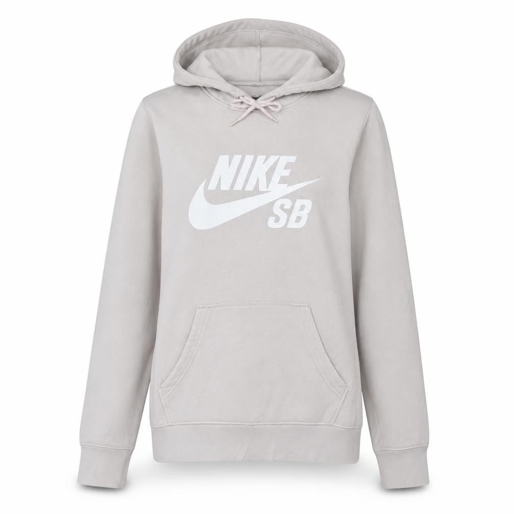 Womens UK Size S Nike Beige Pullover Hoodie
