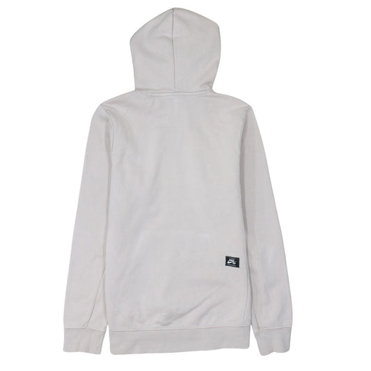 Womens UK Size S Nike Beige Pullover Hoodie
