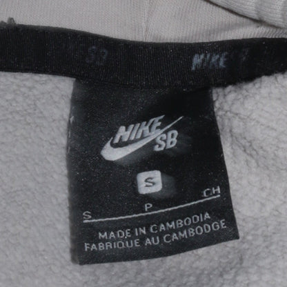 Womens UK Size S Nike Beige Pullover Hoodie