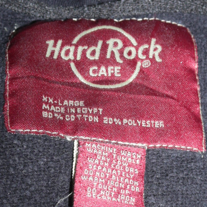 Mens UK Size XL Hard Rock Cafe Black Pullover Hoodie