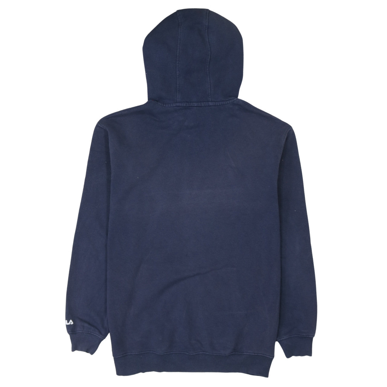 Mens UK Size S FILA Blue Pullover Hoodie