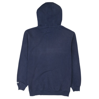 Mens UK Size S FILA Blue Pullover Hoodie