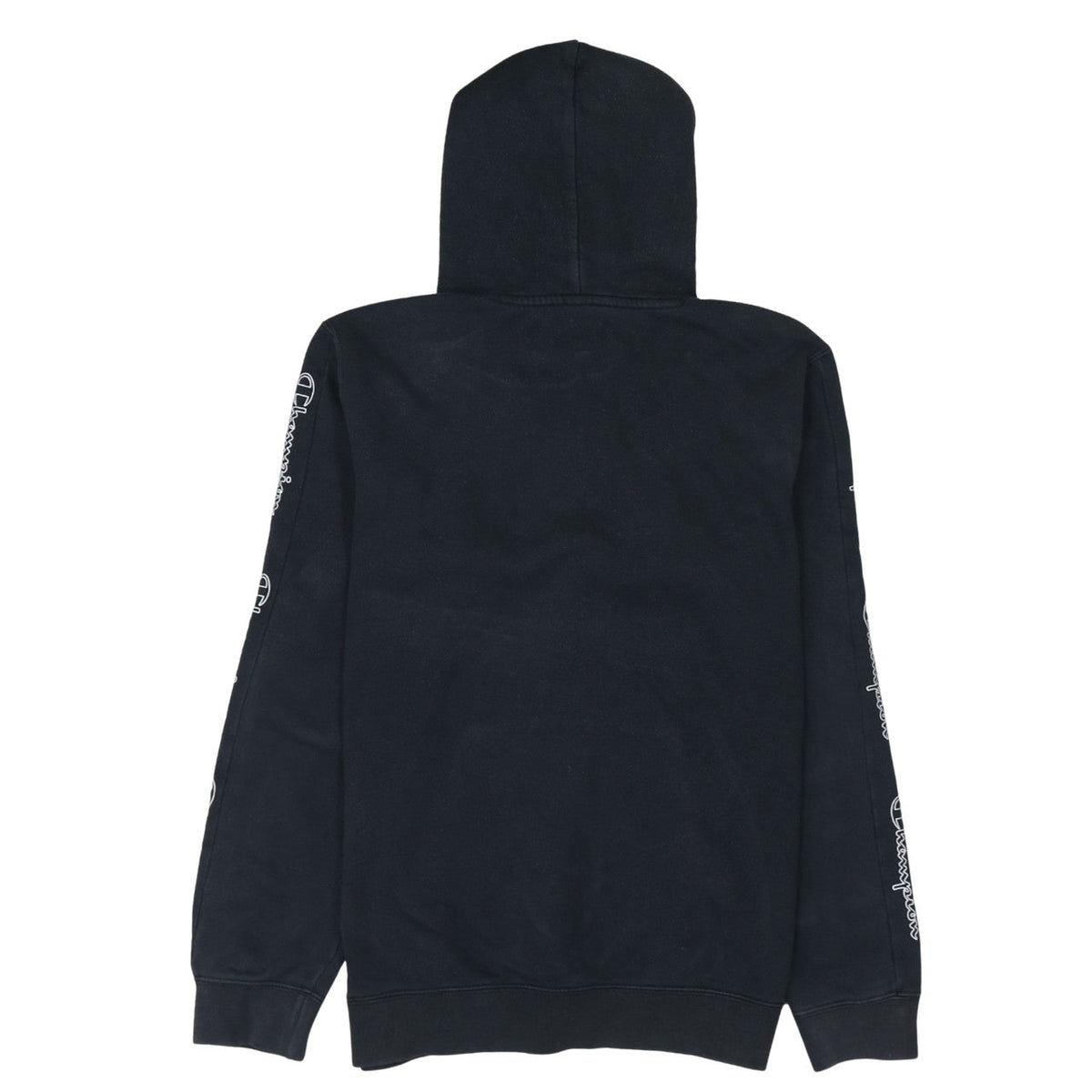 Mens UK Size M Champion Black Pullover Hoodie