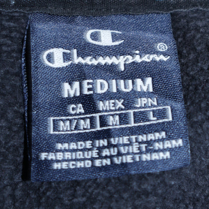 Mens UK Size M Champion Black Pullover Hoodie