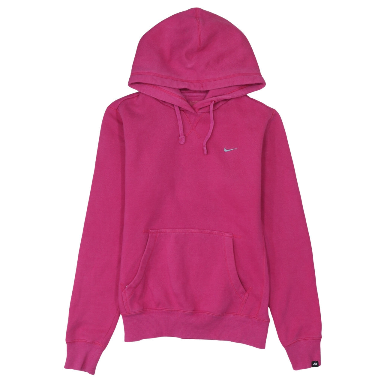 Womens UK Size M Nike Pink Pullover Hoodie
