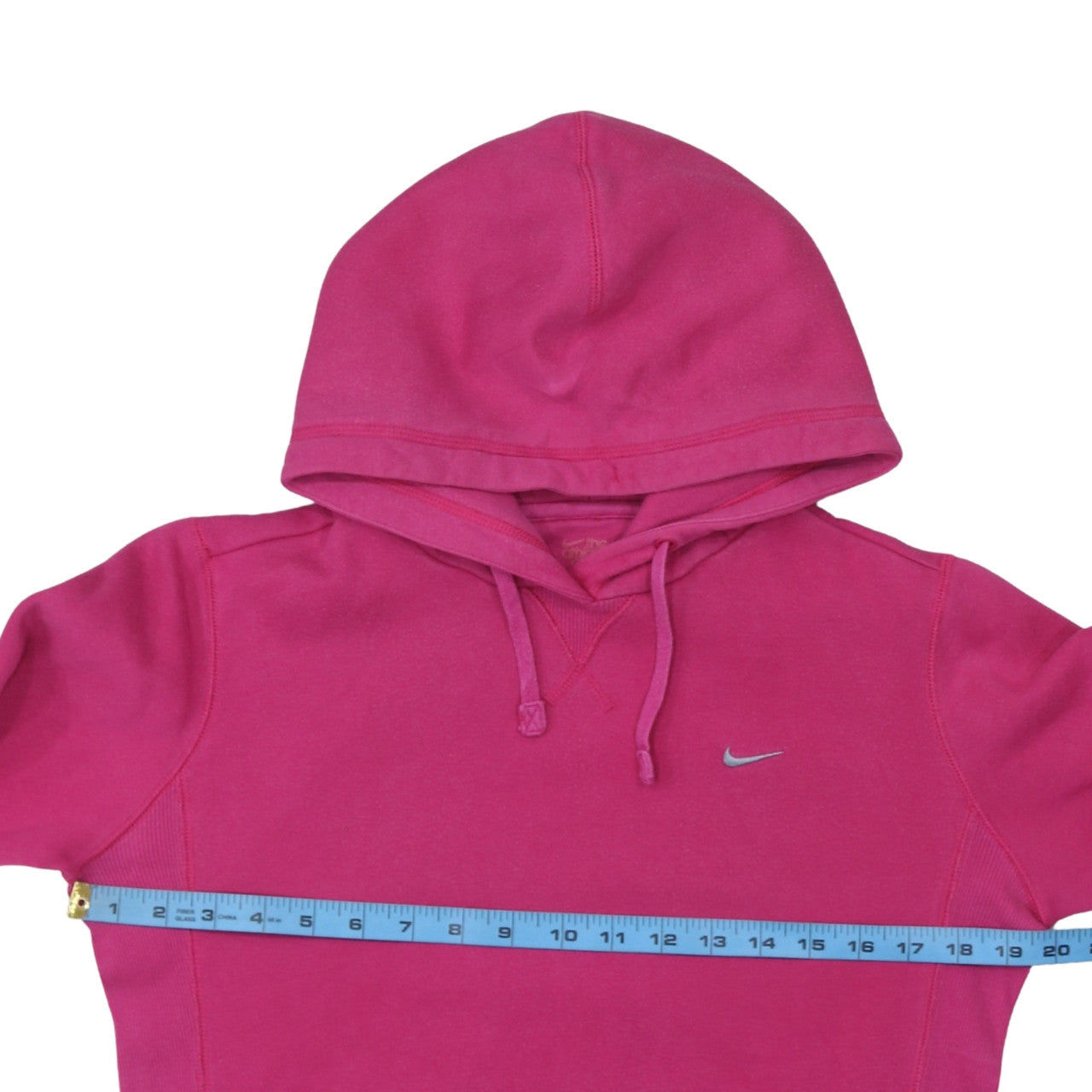 Womens UK Size M Nike Pink Pullover Hoodie