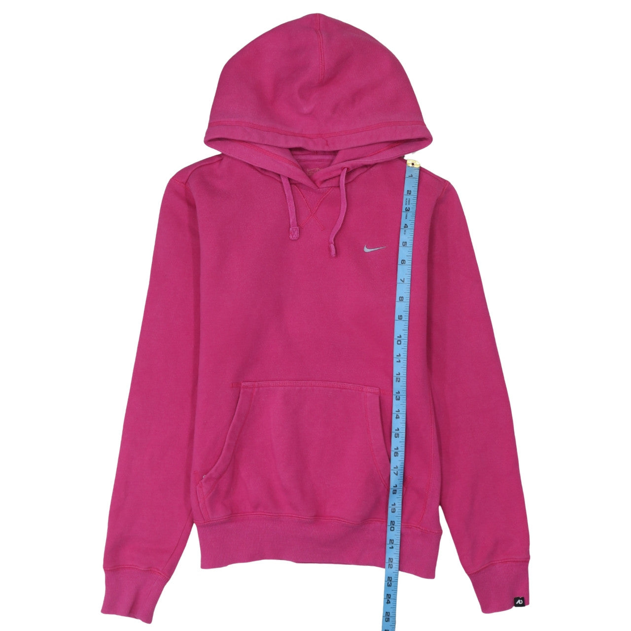 Womens UK Size M Nike Pink Pullover Hoodie
