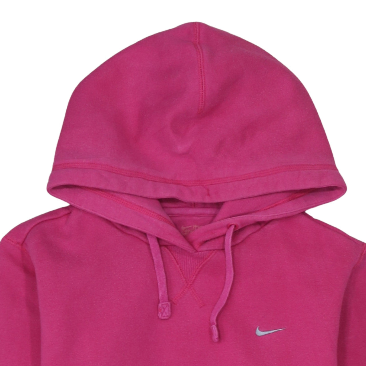 Womens UK Size M Nike Pink Pullover Hoodie
