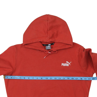 Womens UK Size M PUMA Red Pullover Hoodie