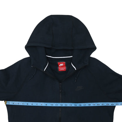 Mens UK Size M Nike Black Full Zip Hoodie