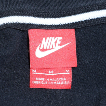 Mens UK Size M Nike Black Full Zip Hoodie