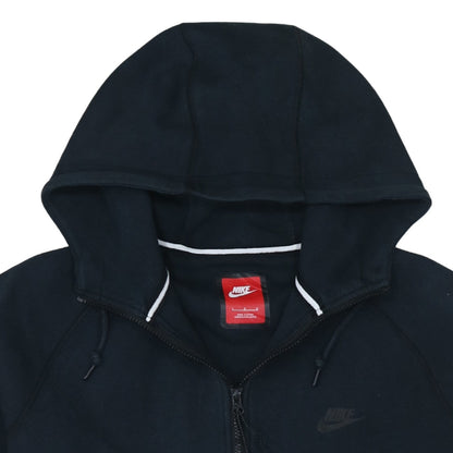 Mens UK Size M Nike Black Full Zip Hoodie