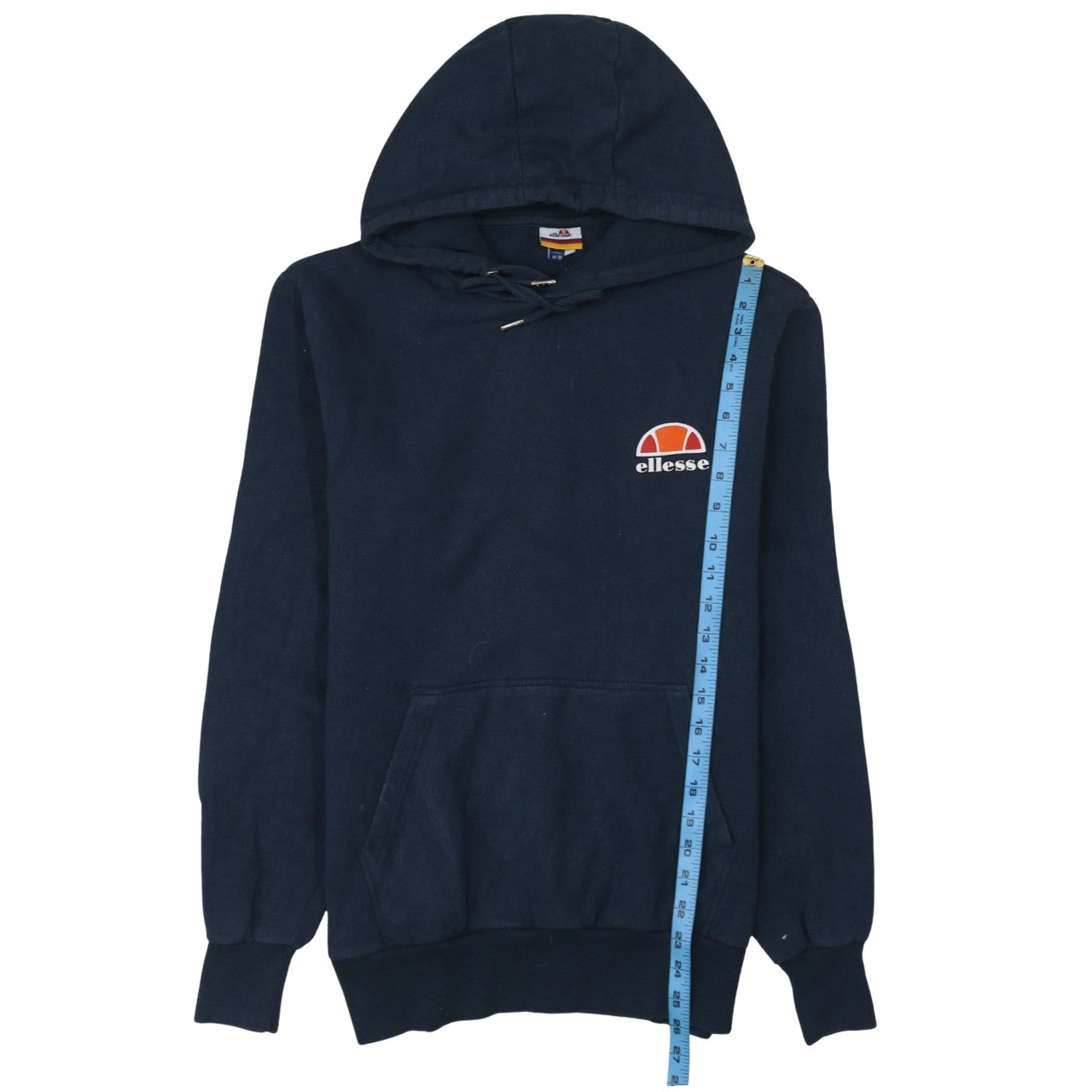 Mens UK Size M ellesse Blue Pullover Hoodie