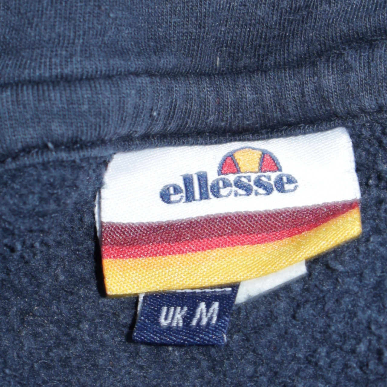 Mens UK Size M ellesse Blue Pullover Hoodie