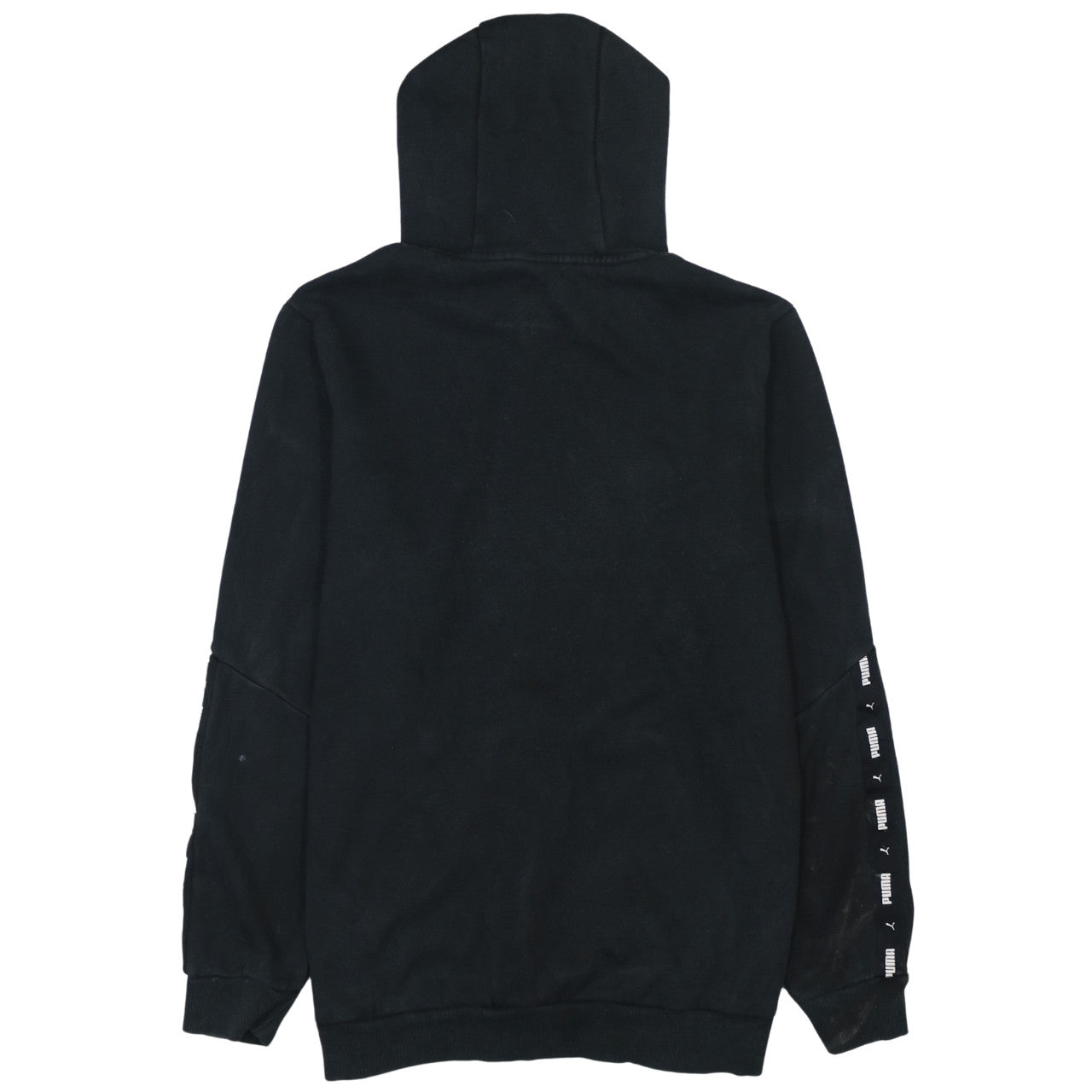 Mens UK Size L PUMA Black Pullover Hoodie