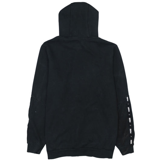 Mens UK Size L PUMA Black Pullover Hoodie