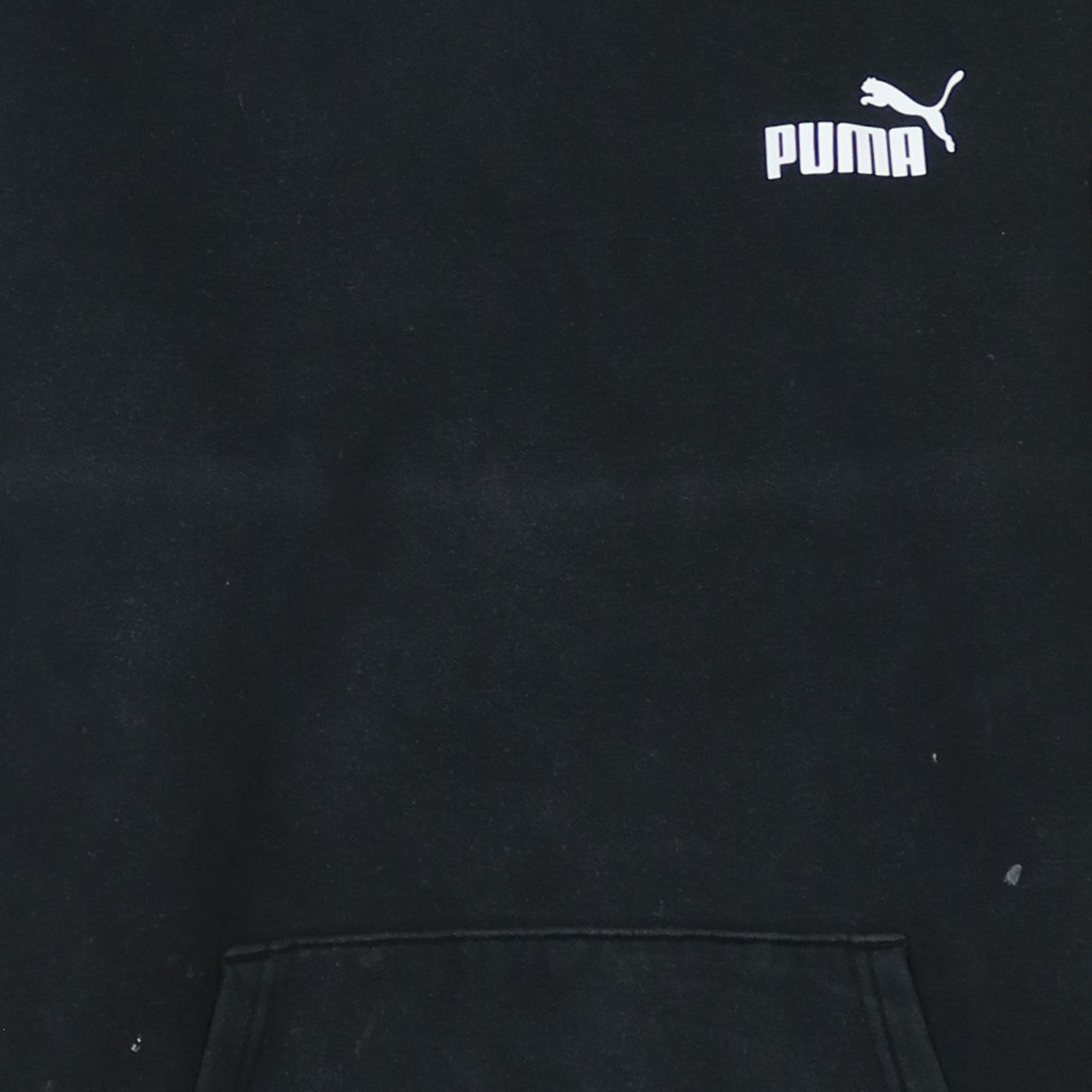 Mens UK Size L PUMA Black Pullover Hoodie