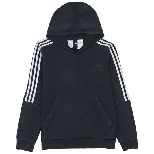 Boys UK Size 13-14 Years adidas Black Pullover Hoodie