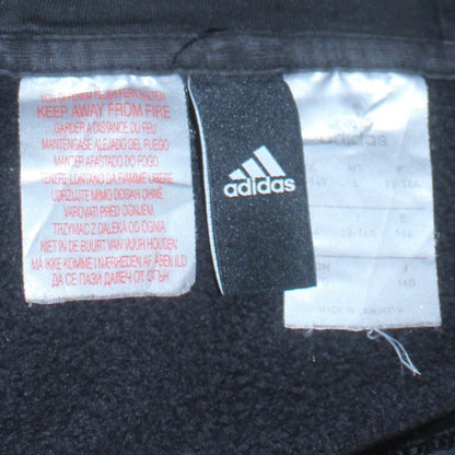 Boys UK Size 13-14 Years adidas Black Pullover Hoodie