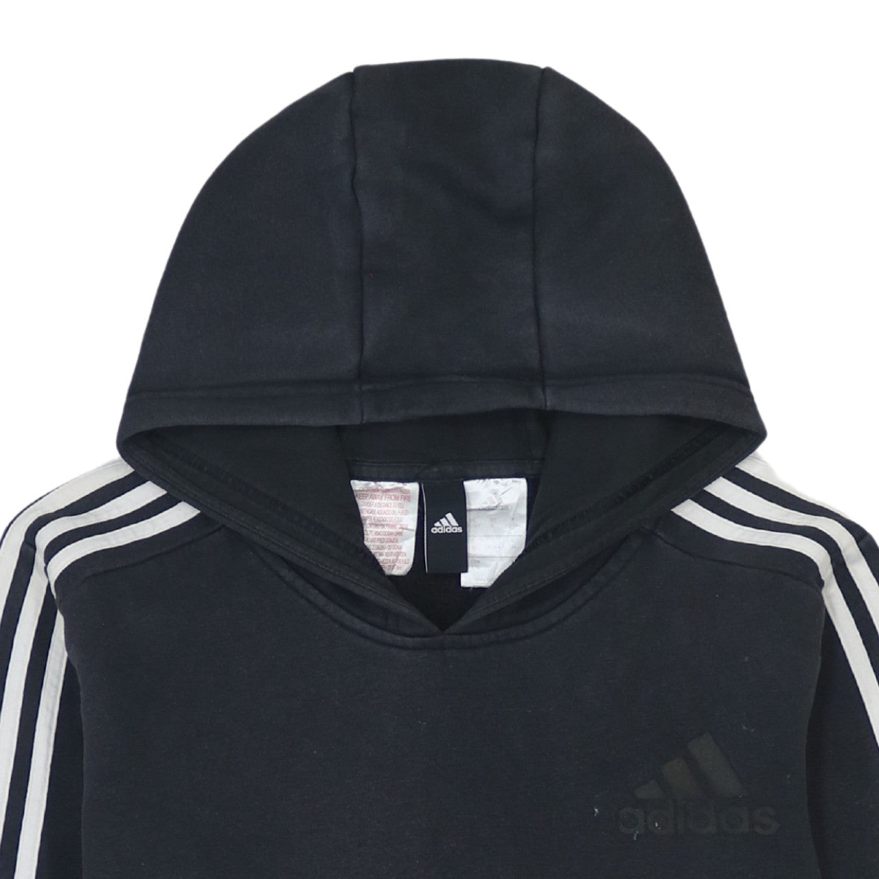 Boys UK Size 13-14 Years adidas Black Pullover Hoodie