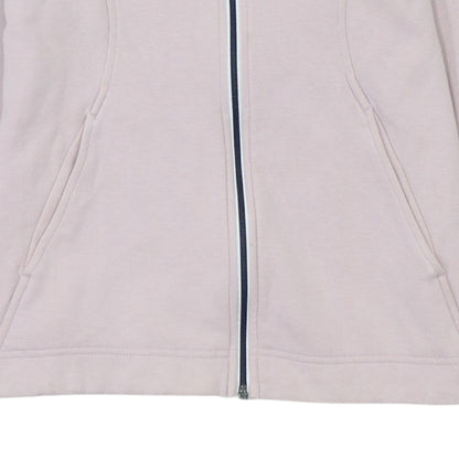 Womens UK Size XS Nike Beige Full Zip Hoodie