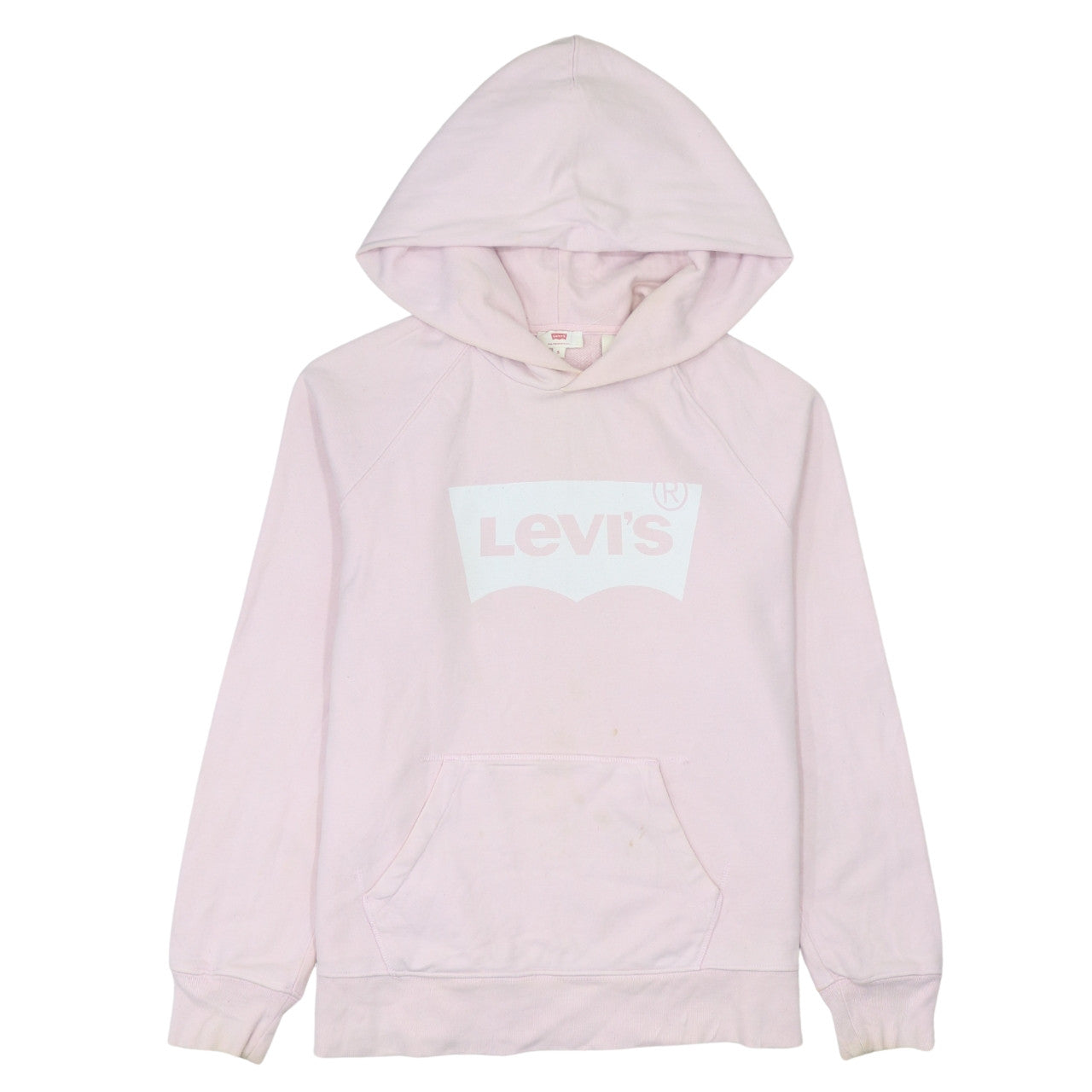 Womens UK Size S Levi's Pink Pullover Hoodie