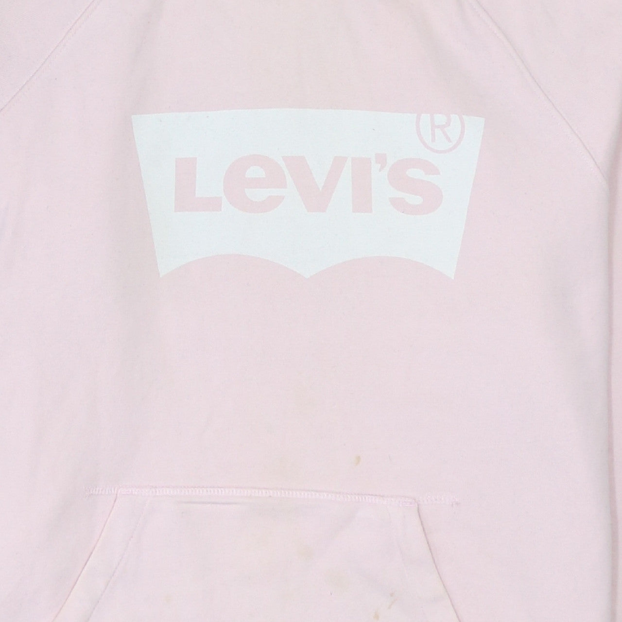 Womens UK Size S Levi's Pink Pullover Hoodie
