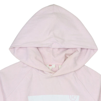 Womens UK Size S Levi's Pink Pullover Hoodie