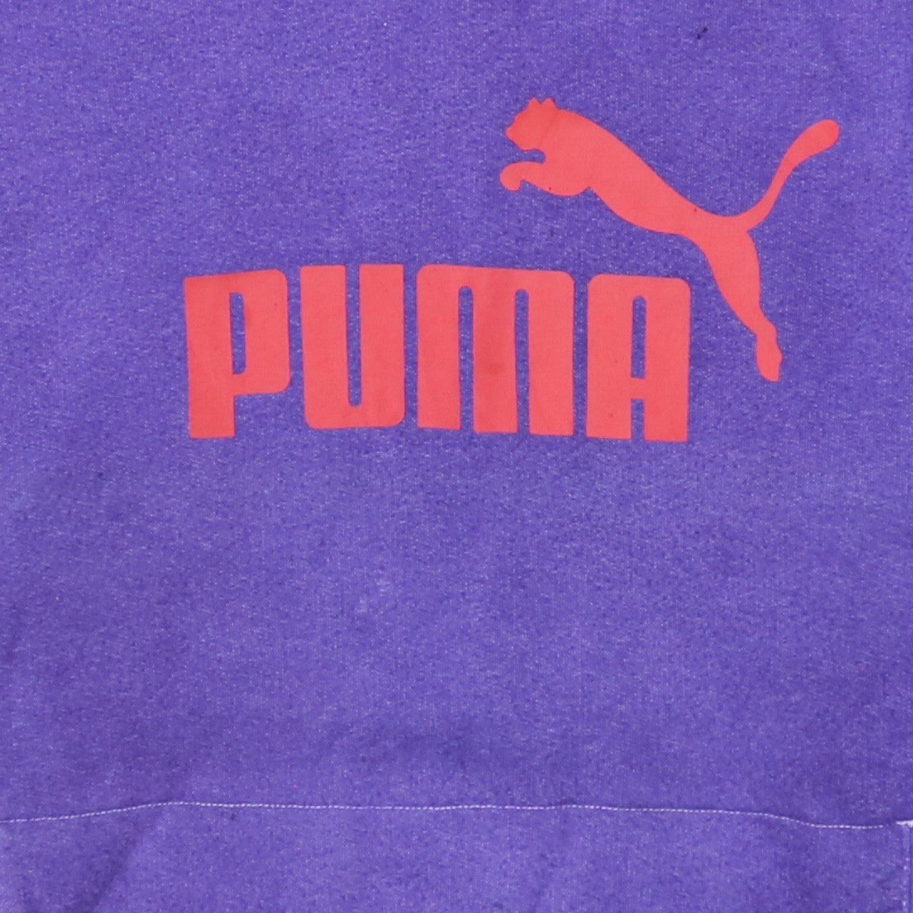Mens UK Size S PUMA Purple Pullover Hoodie