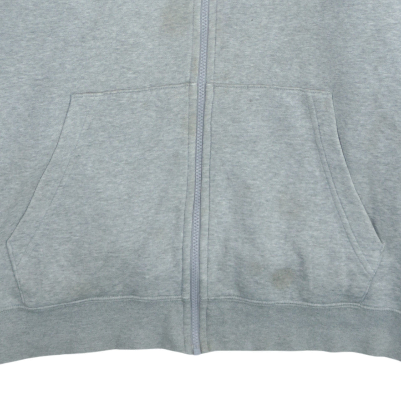 Mens UK Size XL Nike Grey Full Zip Hoodie