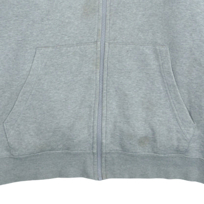 Mens UK Size XL Nike Grey Full Zip Hoodie