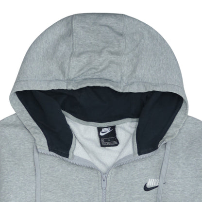 Mens UK Size XL Nike Grey Full Zip Hoodie