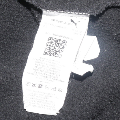 Mens UK Size L PUMA Black Pullover Hoodie