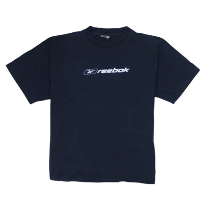 Boys UK Size XL Reebok Blue Basic T-Shirt