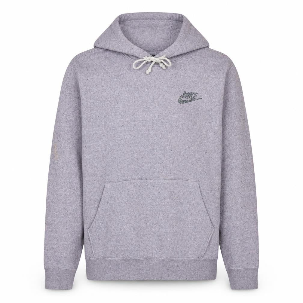 Mens UK Size M Nike Grey Pullover Hoodie