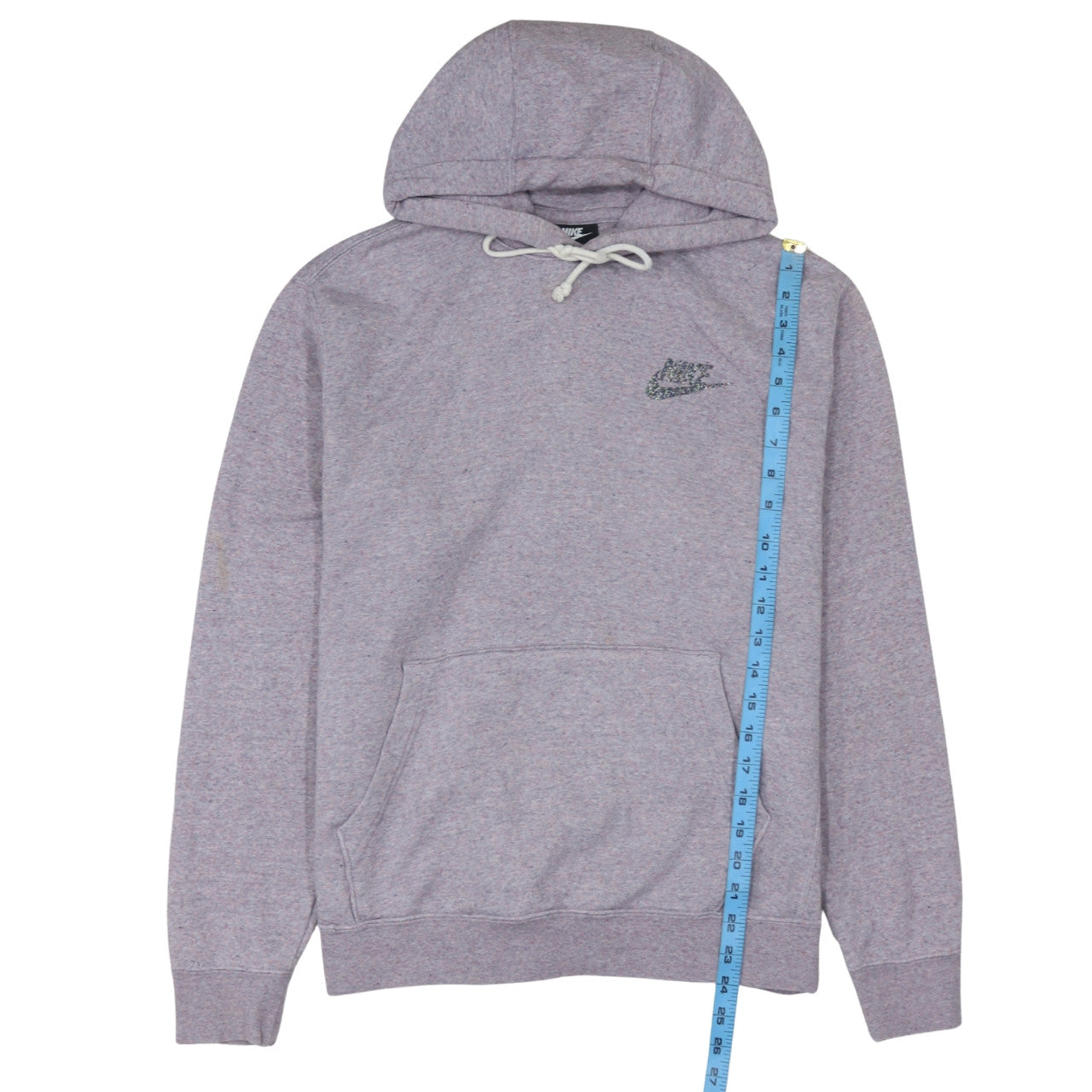 Mens UK Size M Nike Grey Pullover Hoodie