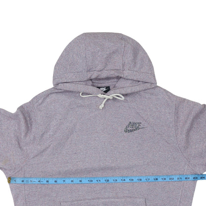 Mens UK Size M Nike Grey Pullover Hoodie