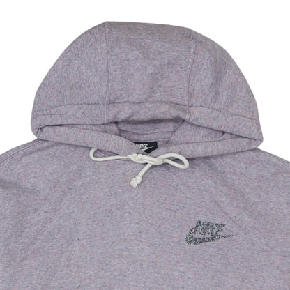 Mens UK Size M Nike Grey Pullover Hoodie