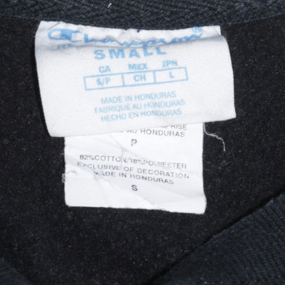 Womens UK Size S Champion Black Pullover Sweatshirt