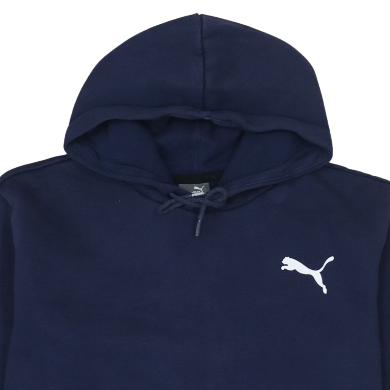 Mens UK Size L PUMA Blue Pullover Hoodie