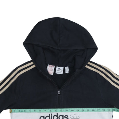 Boys UK Size 15-16 Years adidas Black Pullover Hoodie
