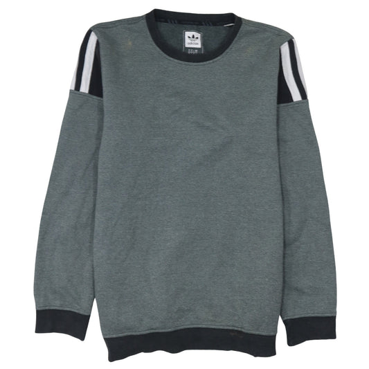 Mens UK Size M adidas Grey Pullover Sweatshirt