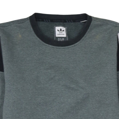 Mens UK Size M adidas Grey Pullover Sweatshirt